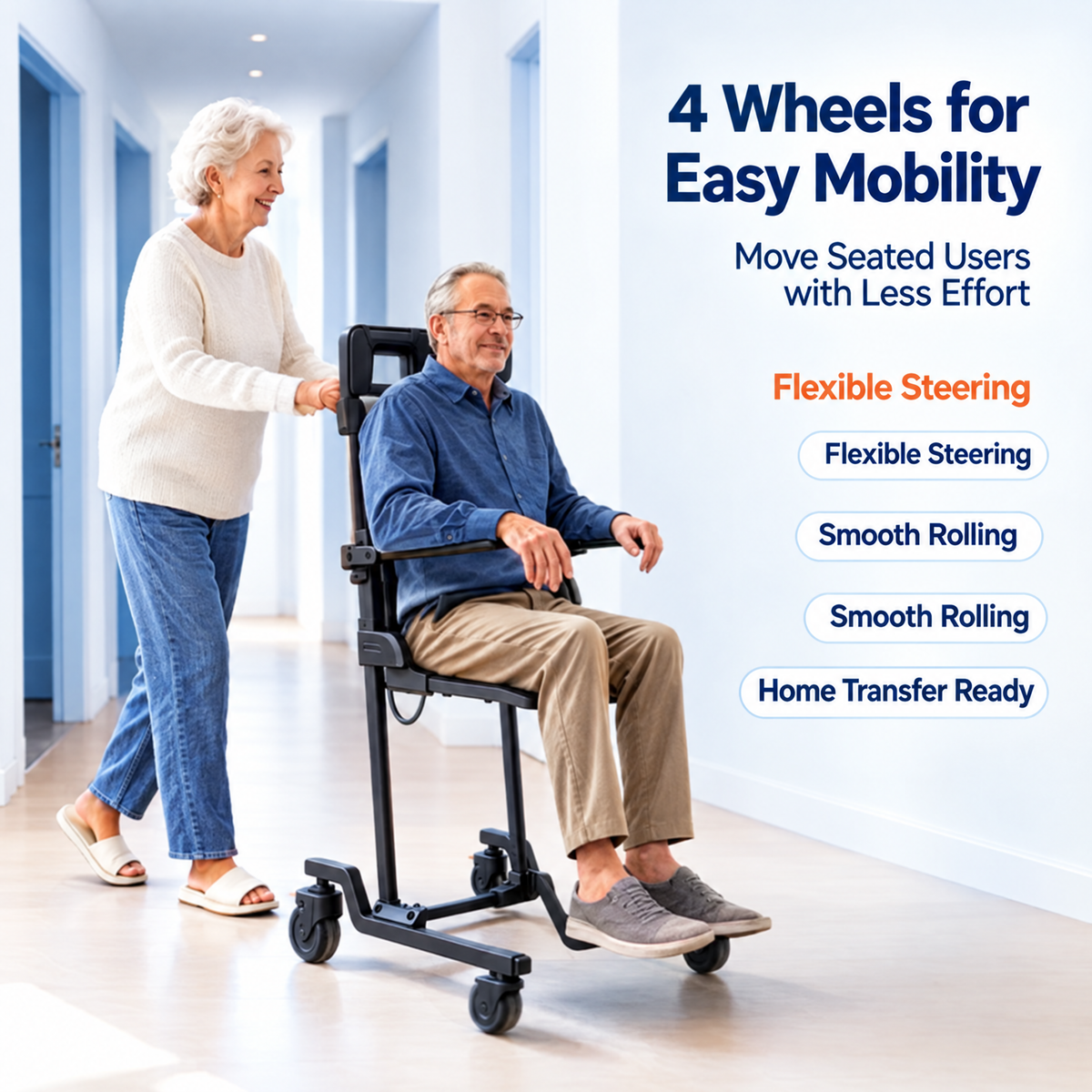 Safe Rise four-wheel mobility